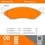 MPA 1000-0777M QB Semi-Metallic Brake Pads