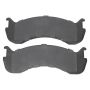 MPA 1000-0786AM QB Semi-Metallic Brake Pads