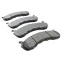 MPA 1000-0786M QB Semi-Metallic Brake Pads