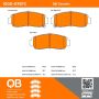 MPA 1000-0787C QB Ceramic Brake Pads