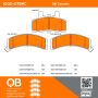 MPA 1000-0789C QB Ceramic Brake Pads