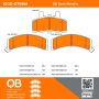 MPA 1000-0789M QB Semi-Metallic Brake Pads