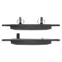 MPA 1000-0790M QB Semi-Metallic Brake Pads