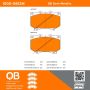 MPA 1000-0812M QB Semi-Metallic Brake Pads