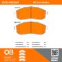 MPA 1000-0815AM QB Semi-Metallic Brake Pads