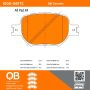MPA 1000-0817C QB Ceramic Brake Pads