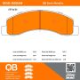 MPA 1000-0824M QB Semi-Metallic Brake Pads