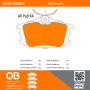MPA 1000-0838C QB Ceramic Brake Pads