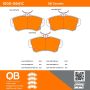 MPA 1000-0841C QB Ceramic Brake Pads