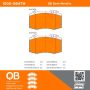 MPA 1000-0847M QB Semi-Metallic Brake Pads