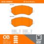 MPA 1000-0856M QB Semi-Metallic Brake Pads