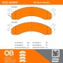 MPA 1000-0859M QB Semi-Metallic Brake Pads