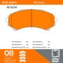 MPA 1000-0867C QB Ceramic Brake Pads