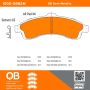 MPA 1000-0882M QB Semi-Metallic Brake Pads