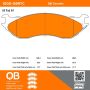 MPA 1000-0897C QB Ceramic Brake Pads