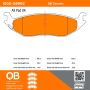 MPA 1000-0898C QB Ceramic Brake Pads