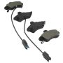 MPA 1000-0899M QB Semi-Metallic Brake Pads
