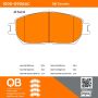 MPA 1000-0906AC QB Ceramic Brake Pads