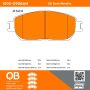 MPA 1000-0906AM QB Semi-Metallic Brake Pads