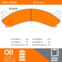 MPA 1000-0909C QB Ceramic Brake Pads