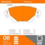 MPA 1000-0911C QB Ceramic Brake Pads
