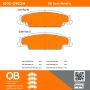 MPA 1000-0922M QB Semi-Metallic Brake Pads