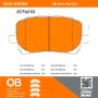 MPA 1000-0923M QB Semi-Metallic Brake Pads