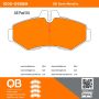 MPA 1000-0928M QB Semi-Metallic Brake Pads