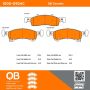 MPA 1000-0934C QB Ceramic Brake Pads