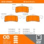 MPA 1000-0935M QB Semi-Metallic Brake Pads