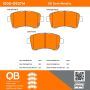 MPA 1000-0937M QB Semi-Metallic Brake Pads