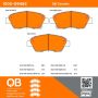 MPA 1000-0948C QB Ceramic Brake Pads