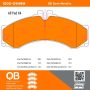 MPA 1000-0949M QB Semi-Metallic Brake Pads