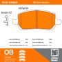 MPA 1000-0956M QB Semi-Metallic Brake Pads