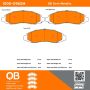 MPA 1000-0962M QB Semi-Metallic Brake Pads