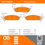 MPA 1000-0963M QB Semi-Metallic Brake Pads
