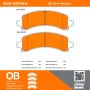 MPA 1000-0974AM QB Semi-Metallic Brake Pads