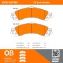 MPA 1000-0975M QB Semi-Metallic Brake Pads