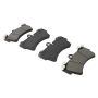 MPA 1000-0977M QB Semi-Metallic Brake Pads