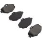 MPA 1000-0987M QB Semi-Metallic Brake Pads