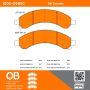 MPA 1000-0989C QB Ceramic Brake Pads
