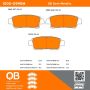 MPA 1000-0995M QB Semi-Metallic Brake Pads