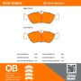 MPA 1000-1006M QB Semi-Metallic Brake Pads