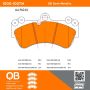 MPA 1000-1007M QB Semi-Metallic Brake Pads
