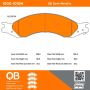 MPA 1000-1010M QB Semi-Metallic Brake Pads
