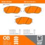 MPA 1000-1013M QB Semi-Metallic Brake Pads