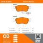 MPA 1000-1024M QB Semi-Metallic Brake Pads