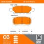 MPA 1000-1037M QB Semi-Metallic Brake Pads