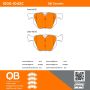 MPA 1000-1042C QB Ceramic Brake Pads