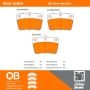 MPA 1000-1051M QB Semi-Metallic Brake Pads